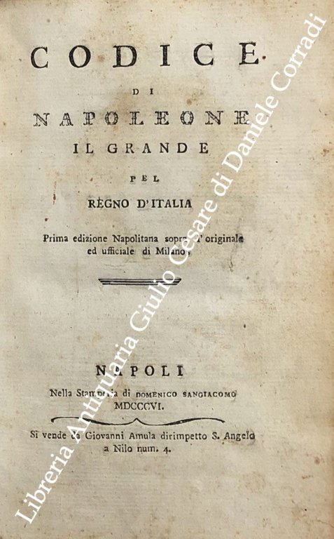 Codice di Napoleone il Grande pel Regno d'Italia | Immagine Gallery 2