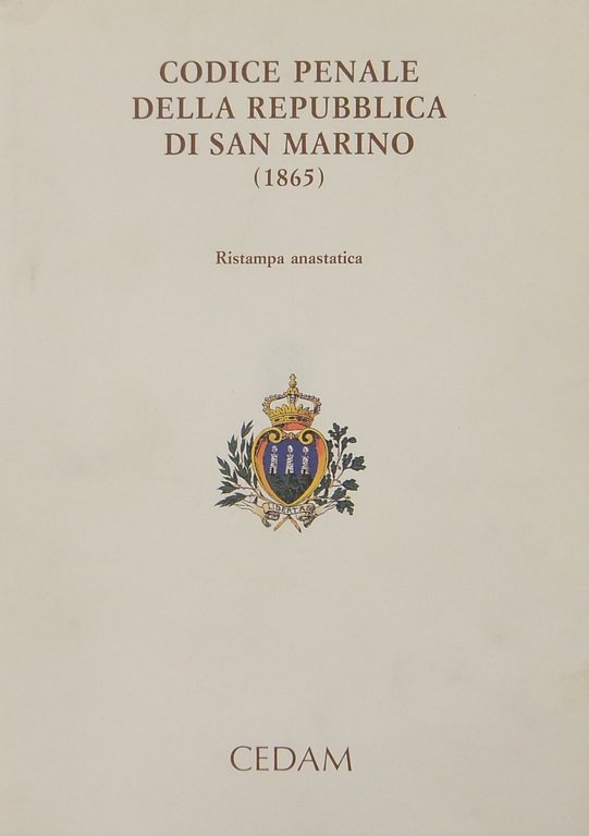 Codice penale della Repubblica di San Marino (1865). Con scritti … | Immagine Gallery 3