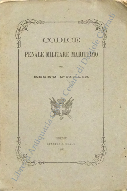Codice penale militare marittimo del Regno d'Italia | Immagine Gallery 2