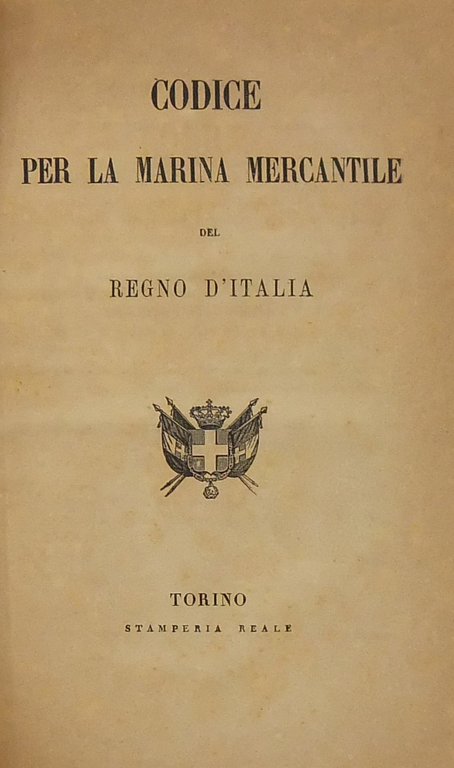 Codice per la marina mercantile del Regno d'Italia | Immagine Gallery 2