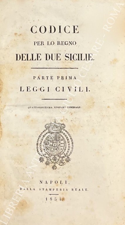 Codice per lo Regno delle Due Sicilie. Parte prima - … | Immagine Gallery 2
