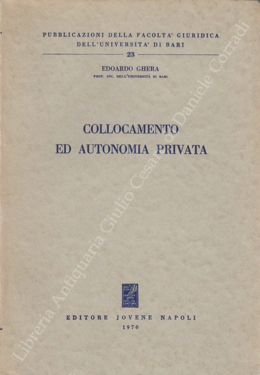Collocamento ed autonomia privata | Immagine Gallery 2