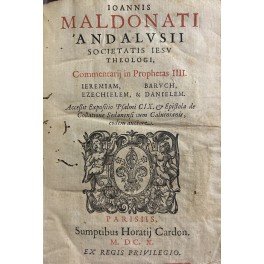 Commentarij in Prophetas IIII. Ieremiam, Baruch, Ezechielem, & Danielem | Immagine Gallery 2