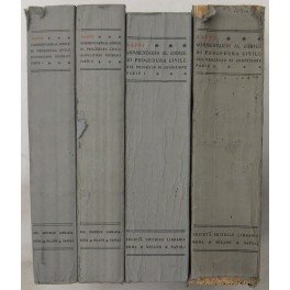 Commentario al Codice di procedura civile. Vol. I (2 tomi) …