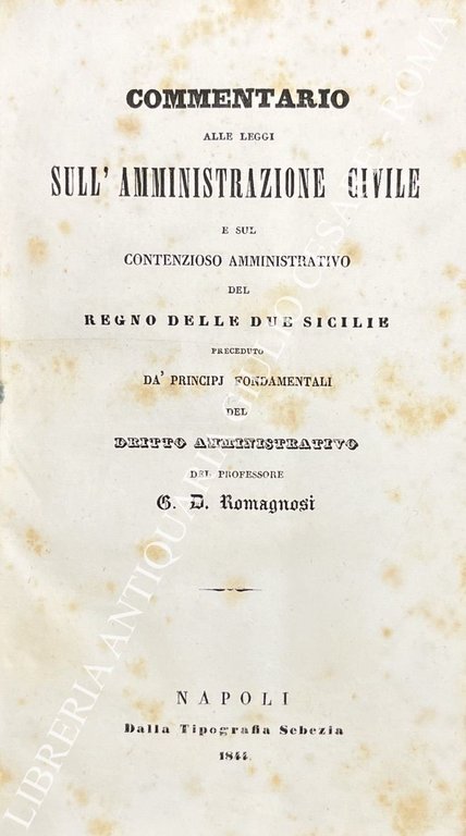 Commentario alle leggi sull'amministrazione civile e sul contenzioso amministrativo del … | Immagine Gallery 2