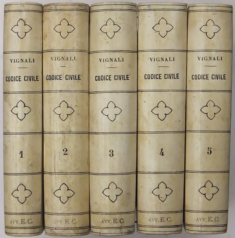Commentario del Codice Civile Italiano per l'Avv. Giovanni Vignali collaboratore … | Immagine Gallery 2