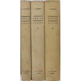 Commento al codice di procedura civile. Vol. I - Disposizioni …
