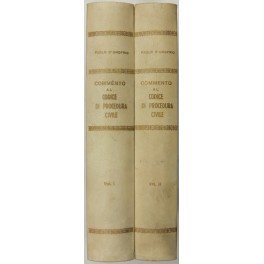 Commento al Codice di procedura civile. Vol. I - Libri …