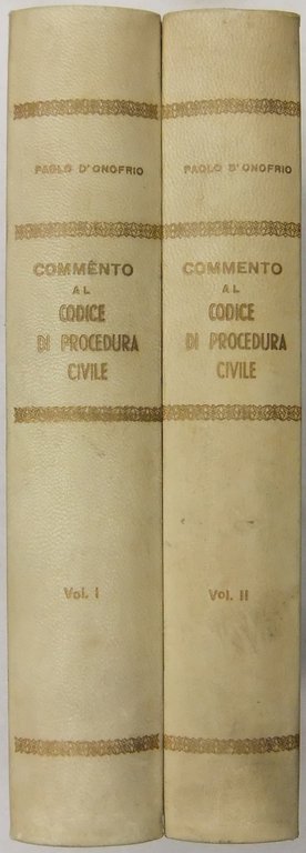 Commento al Codice di procedura civile. Vol. I - Libri … | Immagine Gallery 2