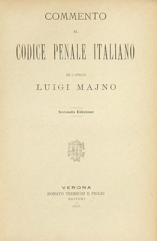 Commento al Codice penale italiano | Immagine Gallery 2