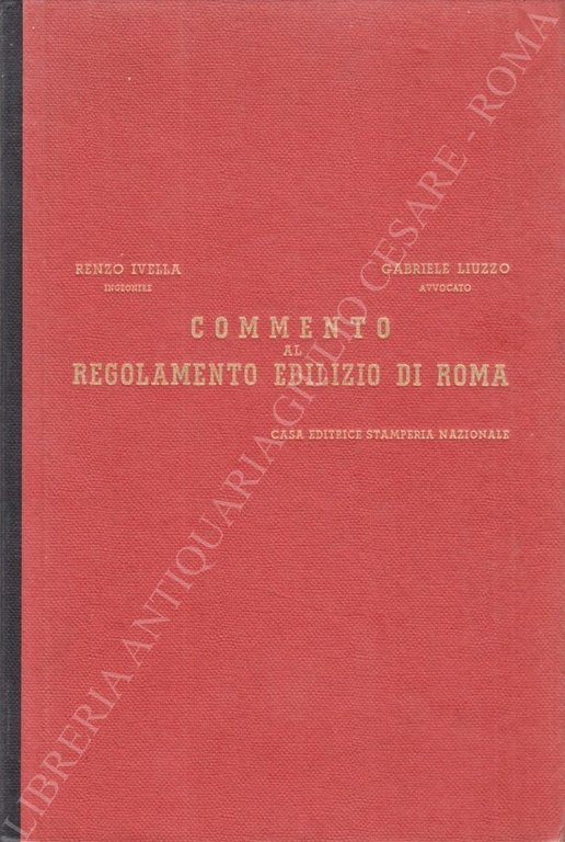 Commento al regolamento edilizio di Roma | Immagine Gallery 2