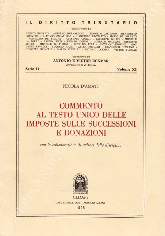 Commento al testo unico delle imposte sulle successioni e donazioni. … | Immagine Gallery 2