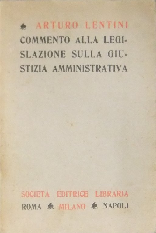 Commento alla legislazione sulla giustizia amministrativa | Immagine Gallery 2
