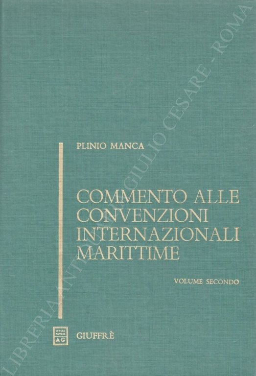 Commento alle convenzioni internazionali marittime | Immagine Gallery 2