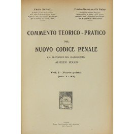 Commento teorico-pratico del nuovo Codice penale. Con prefazione del Guardasigilli …