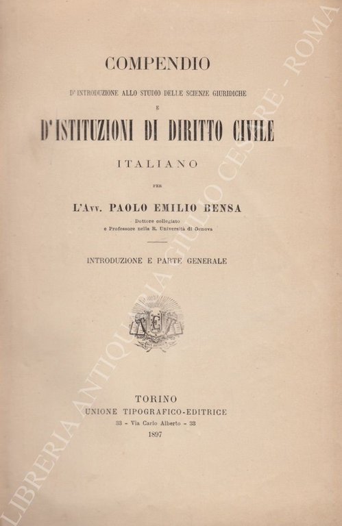 Compendio d'introduzione allo studio delle scienze giuridiche e d'istituzioni di … | Immagine Gallery 2