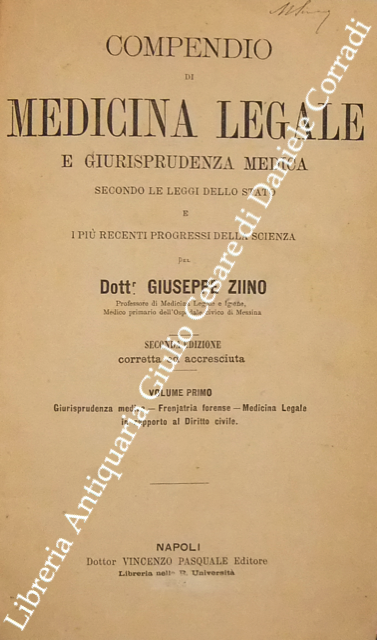 Compendio di medicina legale e giurisprudenza medica secondo le leggi … | Immagine Gallery 2