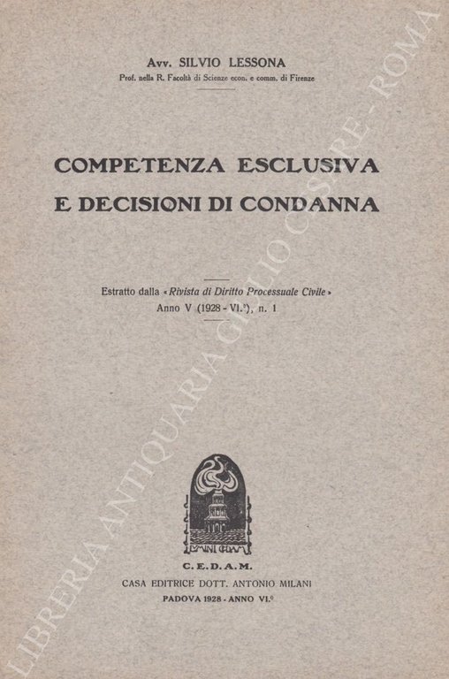 Competenza esclusiva e decisioni di condanna | Immagine Gallery 2