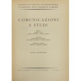 Comunicazioni e studi. Direttori Roberto Ago, Mario Giuliano, Piero Ziccardi. …
