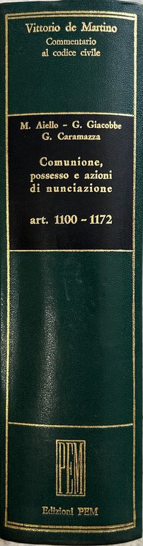 Comunione, possesso e azioni di nunciazione. Art. 1100-1172 | Immagine Gallery 3