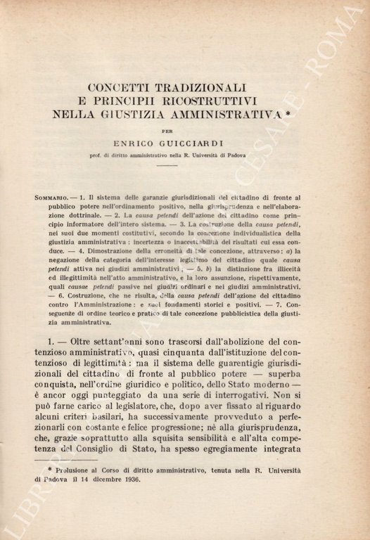 Concetti tradizionali e principii ricostruttivi nella giustizia amministrativa | Immagine Gallery 2