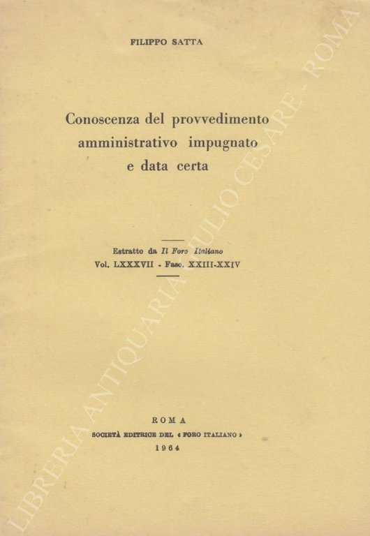 Conoscenza del provvedimento amministrativo inpugnato e data certa | Immagine Gallery 2