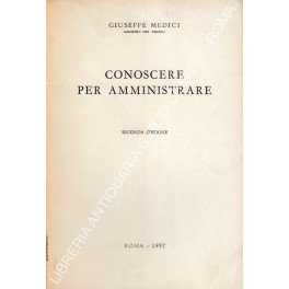 Conoscere per amministrare | Immagine principale