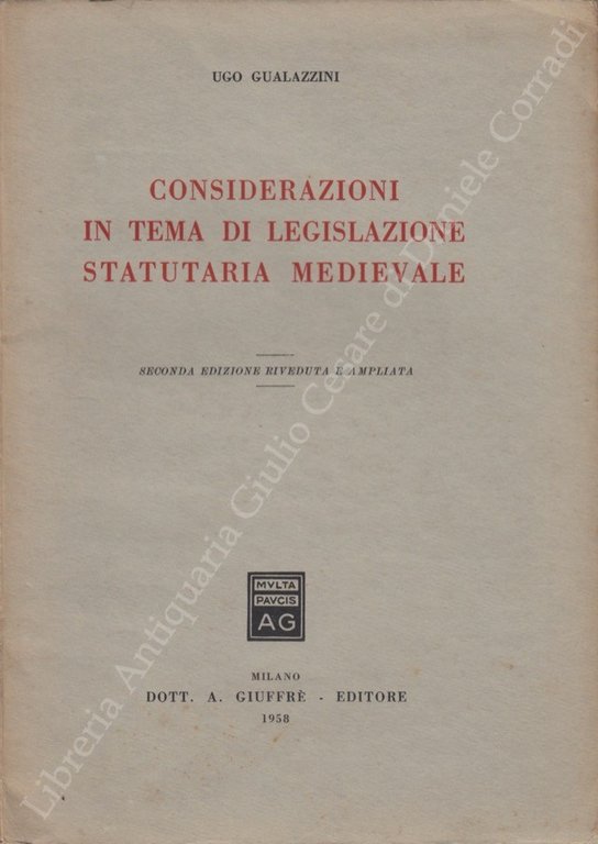 Considerazioni in tema di legislazione statutaria medievale | Immagine Gallery 2