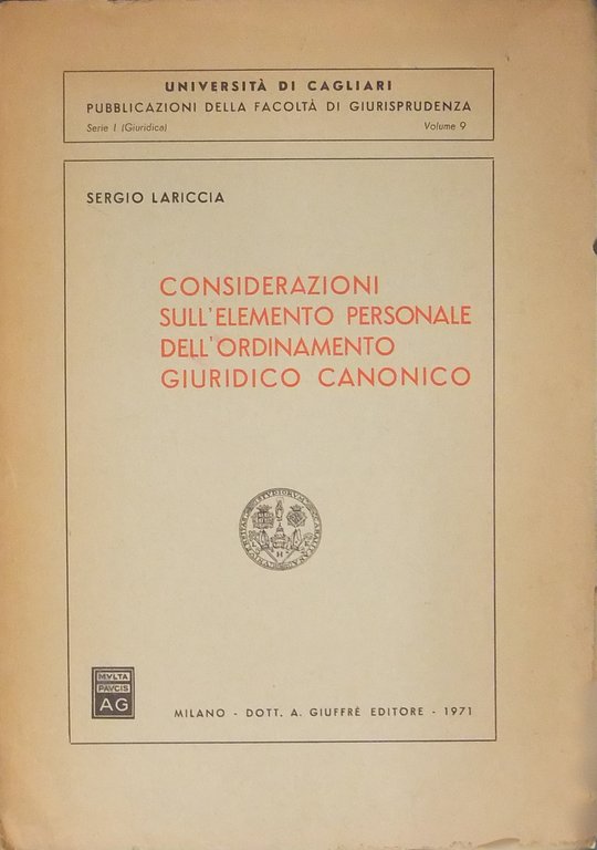 Considerazioni sull'elemento personale dell'ordinamento giuridico canonico | Immagine Gallery 2