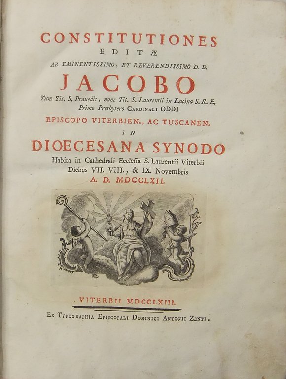 Constitutiones editae ab eminentissimo, et reverendissimo D.D. Jacobo Tum Tit. … | Immagine Gallery 2