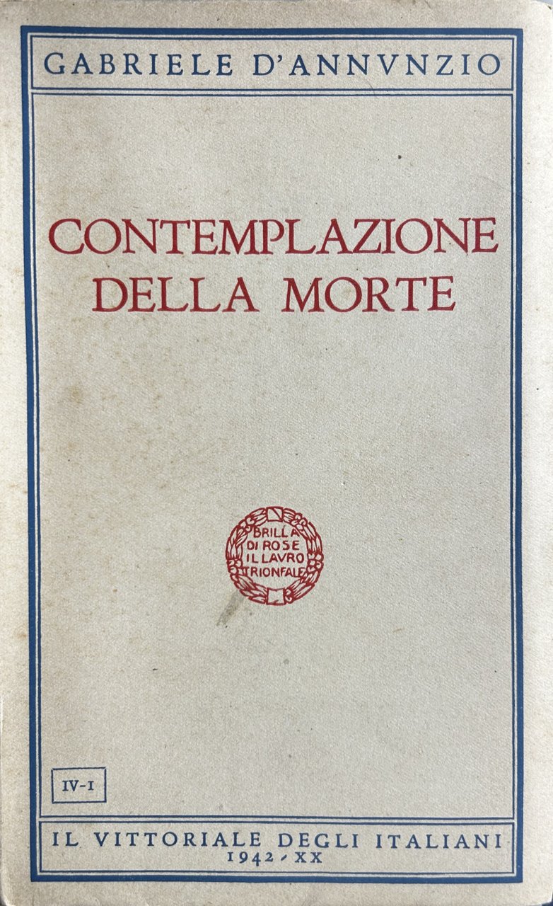 Contemplazione della morte | Immagine principale