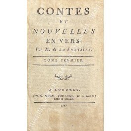 Contes et nouvelles en vers