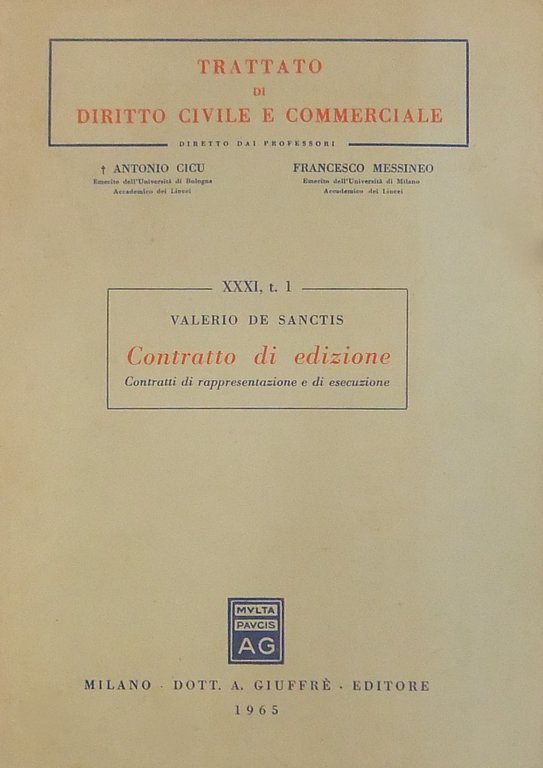 Contratto di edizione. Contratti di rappresentazione e di esecuzione | Immagine Gallery 2