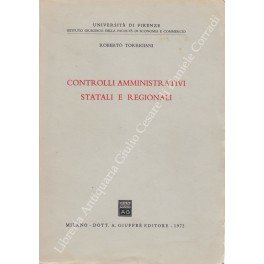 Controlli amministrativi statali e regionali