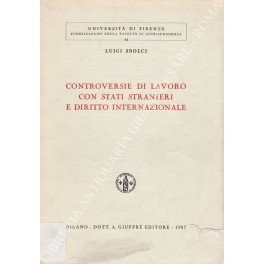 Controversie di lavoro con stati stranieri e diritto internazionale