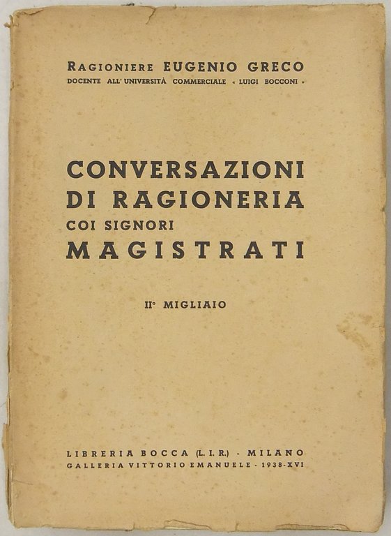 Conversazioni di ragioneria coi signori magistrati | Immagine Gallery 2