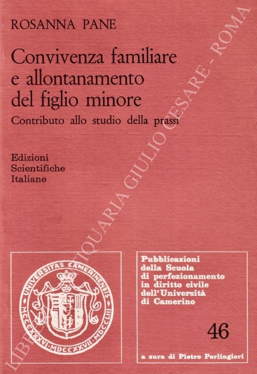 Convivenza e allontanamento del figlio minore. Contributo allo studio della … | Immagine Gallery 2