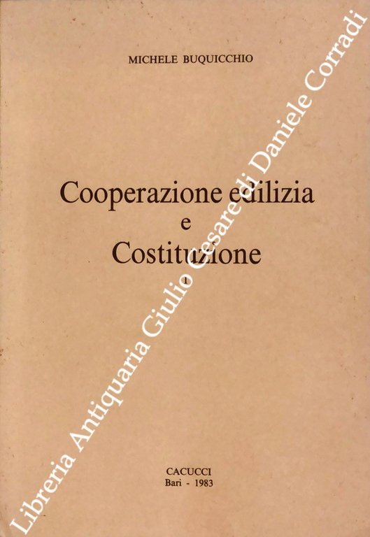 Cooperazione edilizia e costituzione. Vol. I; Vol. II | Immagine Gallery 2
