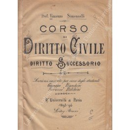 Corso di diritto civile. Diritto successorio. Lezioni raccolte per cura … | Immagine principale