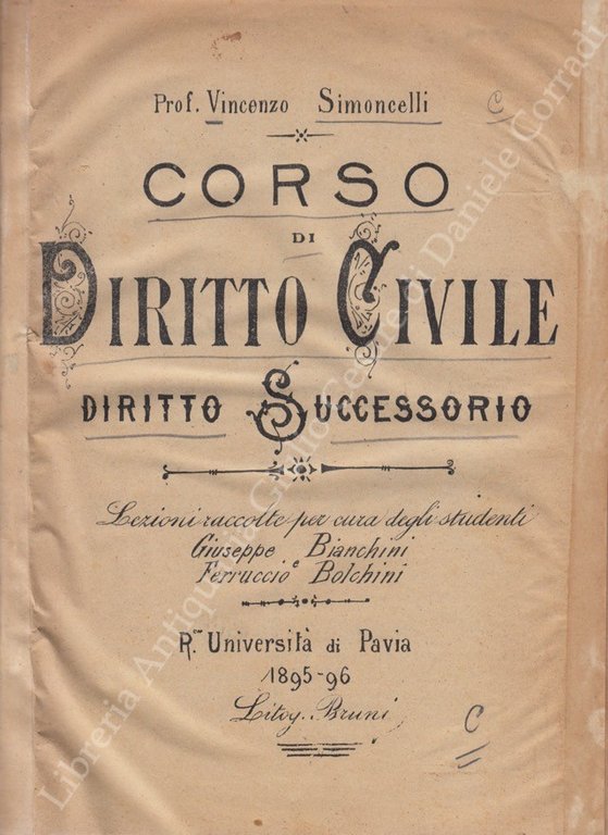 Corso di diritto civile. Diritto successorio. Lezioni raccolte per cura … | Immagine Gallery 2