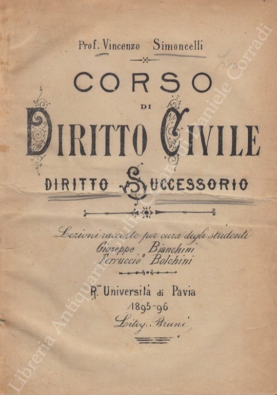 Corso di diritto civile. Diritto successorio. Lezioni raccolte per cura … | Immagine Gallery 2
