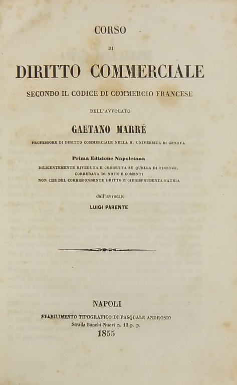 Corso di diritto commerciale secondo il codice di commercio francese | Immagine Gallery 2