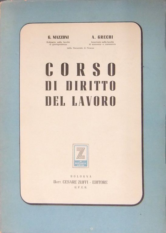 Corso di diritto del lavoro. Il diritto del lavoro in … | Immagine Gallery 2