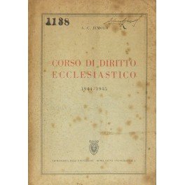 Corso di diritto ecclesiastico 1944-1945