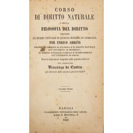 Corso di diritto naturale o della filosofia del diritto secondo …