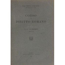 Corso di diritto romano. Vol. II - La proprietà (parte …
