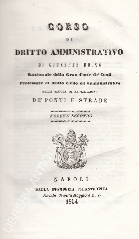 Corso di dritto amministrativo. Volume secondo | Immagine Gallery 2