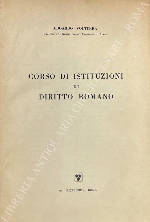 Corso di istituzioni di diritto romano | Immagine Gallery 2