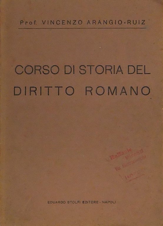 Corso di storia del diritto romano | Immagine Gallery 2