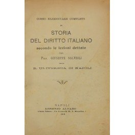 Corso elementare completo di storia del diritto italiano secondo le … | Immagine Gallery 1